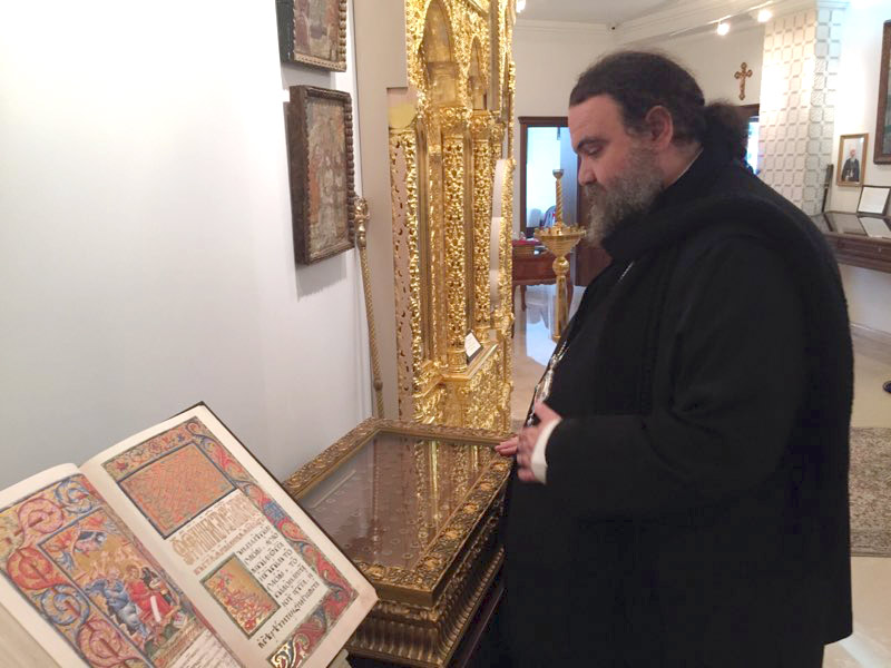  Музей Блаженнішого Митрополита Володимира відвідав ієрарх Кіпрської Церкви
