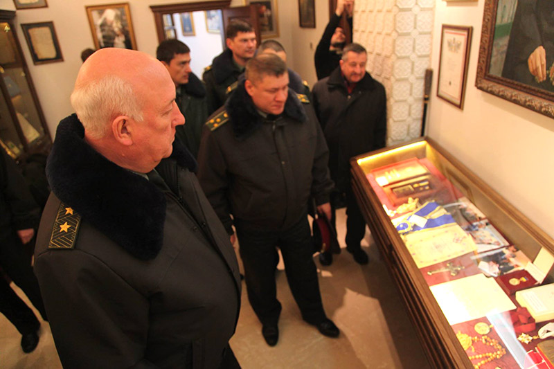 Офіцери Держспецтрансслужби відвідали Музей Блаженнішого Митрополита Володимира